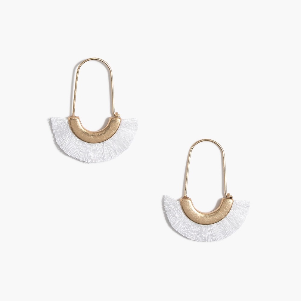 NWOT J.Crew Fringe Earrings